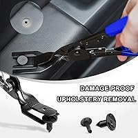 Vista 4 de Dualeco Trim Removal Tool Set 66Pcs, Car Trim Puller Tool Kit, Plastic Pry Tools Set for Trim/Panel/Door/Audio, Auto Clip Pliers/Fastener Remover