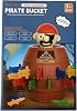 A2Z 4 Kids Pirate Barrel Pop Up Game Family Party Game Classic Pirate Barrel Toy for Kids Funny Sword Surprise Barrel Game for Children Age 3 Interactive Educational Parent Child Play