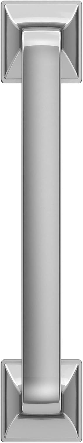 Polished Chrome Traditional Cabinet Drawer Pull with Mounting Hardware