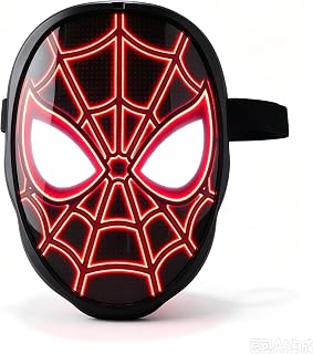 Marhynchus LED with Gesture Sensing, Programmable Luminous Display, Unique Cool Face Cover for Parties & Events