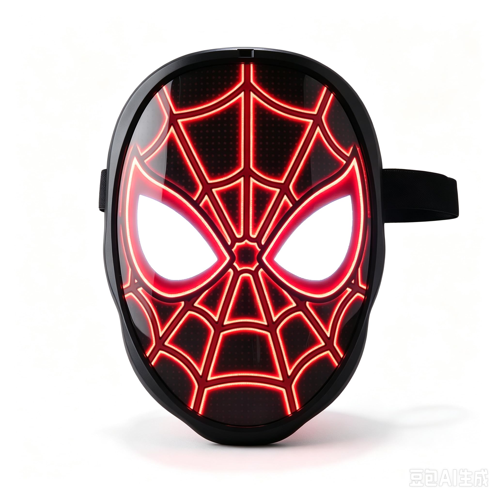Marhynchus LED con Rilevamento dei Gesti, Display Luminoso Programmabile, Maschera LED Esclusiva Copertura per il Viso per Feste Ed Eventi maschera halloween bambini maschera horror