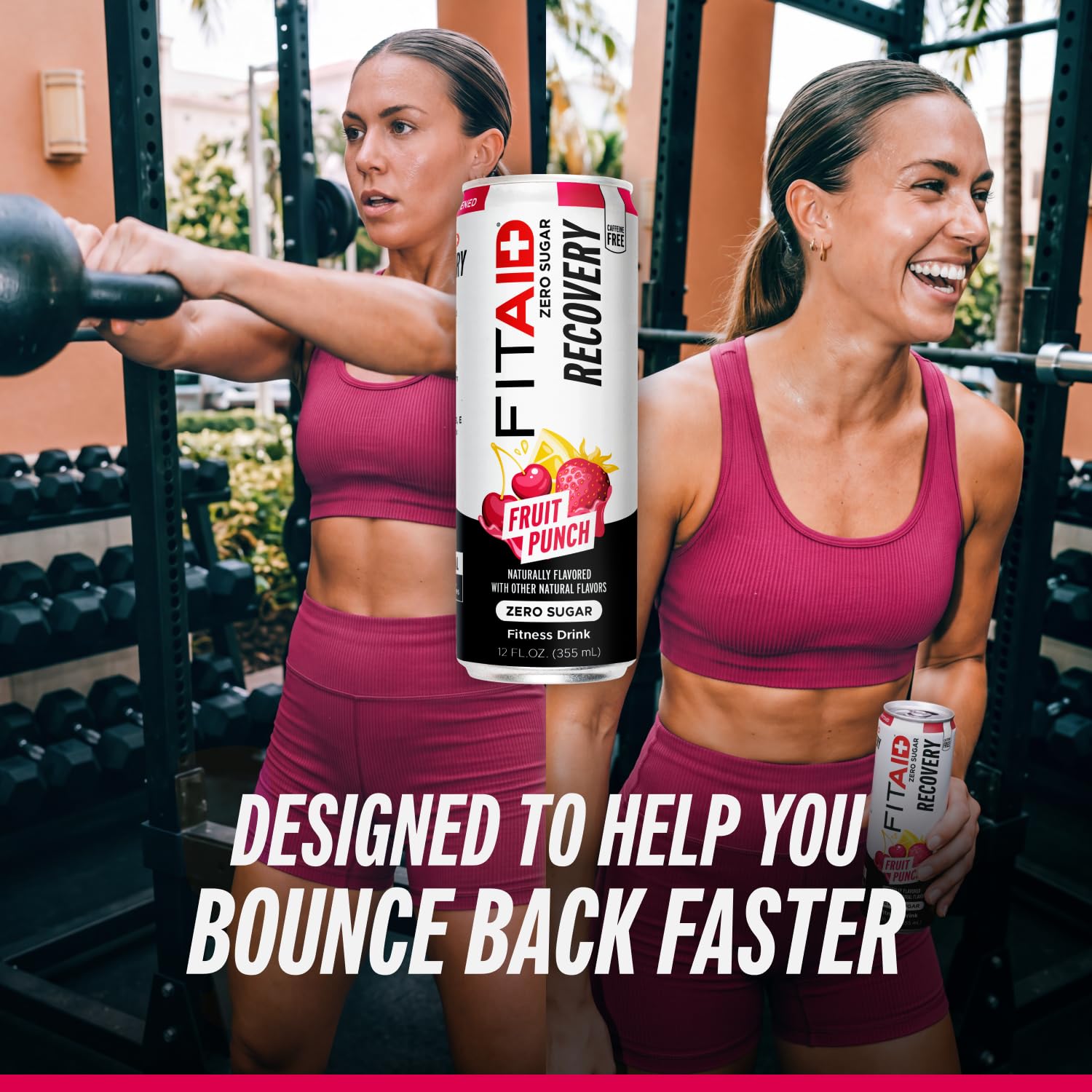 Amazon.com : FITAID Post Workout Recovery, Zero Sugar Fruit Punch