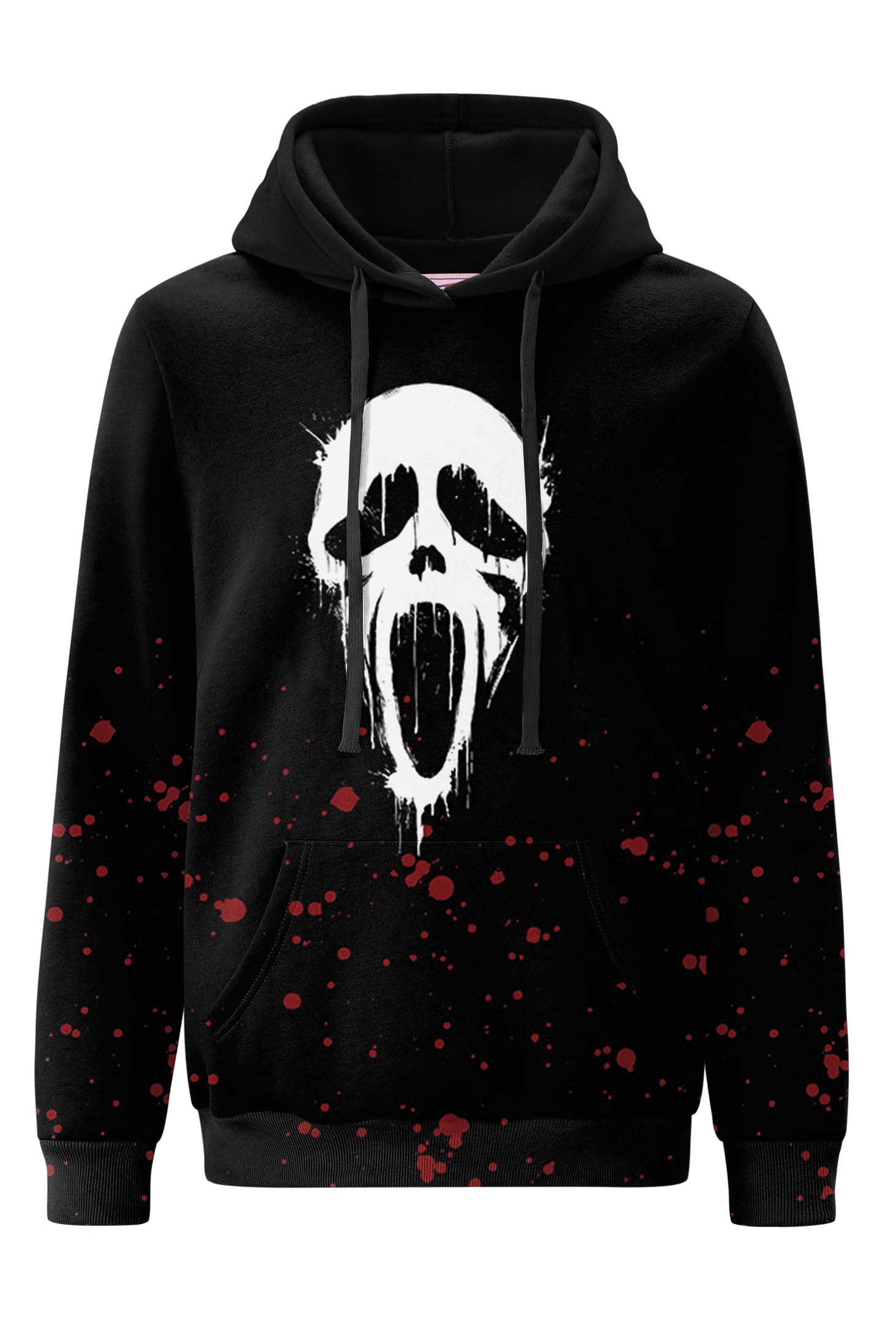 Arvilhill Men's Halloween Pumpkin Hoodies Skeleton Sweatshirts with Pocket