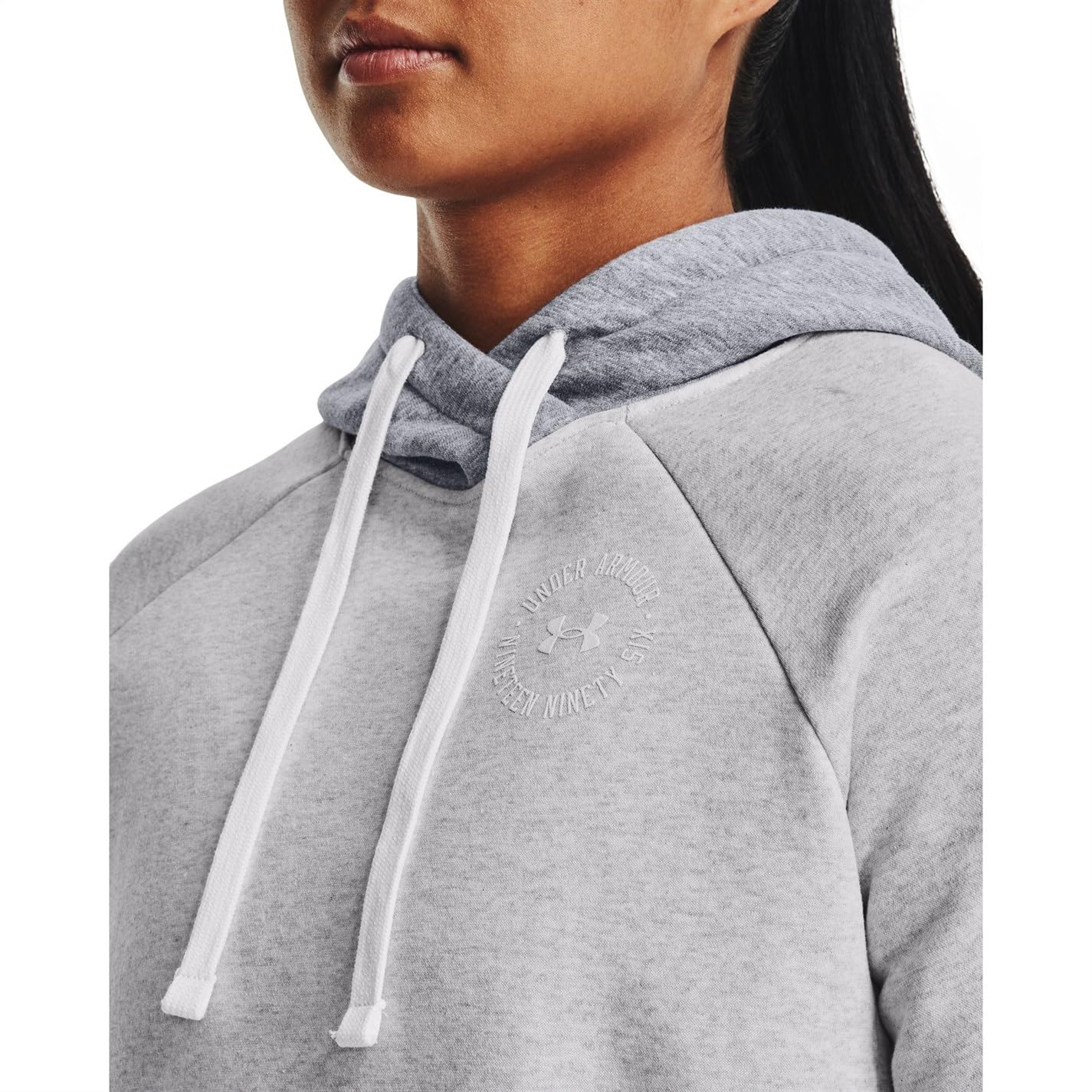 Under Armour Sweat À Capuche en Polaire pour Femme UA Rival Tops en Polaire Femme