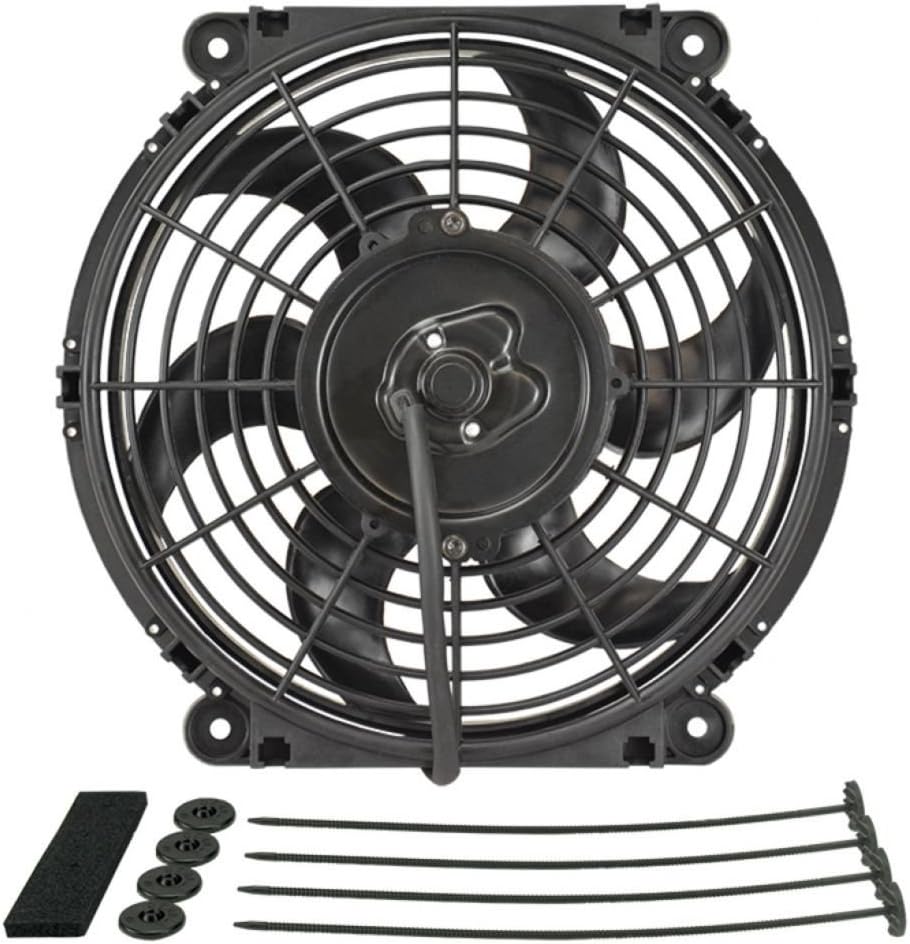 Derale 16620 10 Tornado Electric Puller Fan, Standard Mounting Kit