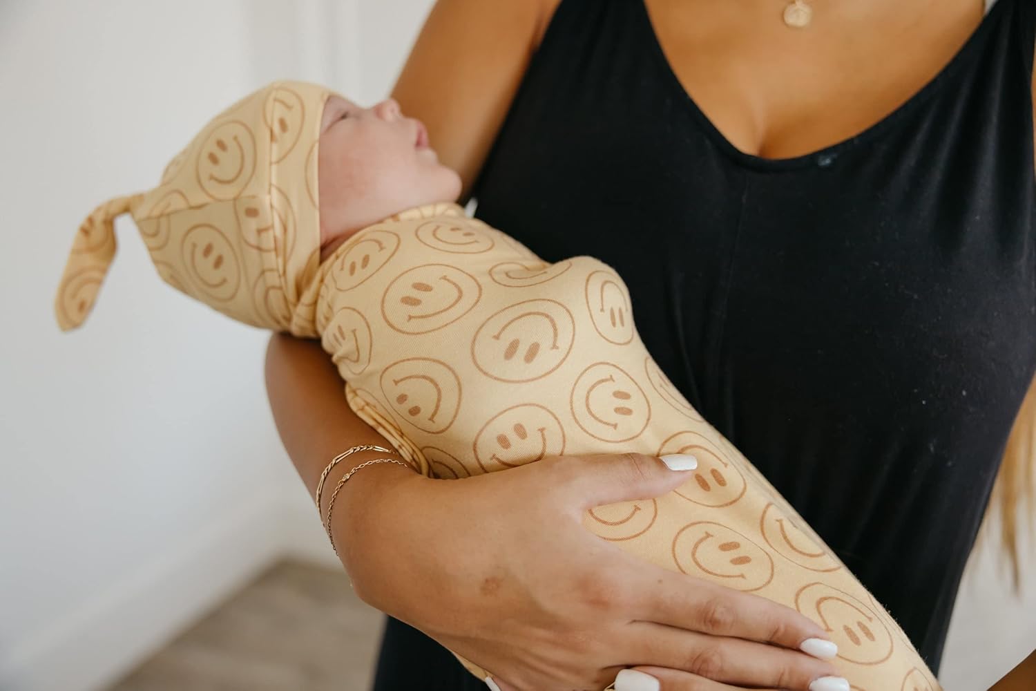 Vance Copper Pearl Baby Swaddle Blanket - Premium Knit Baby Blanket, Large Soft Stretchy Receiving Blankets for Baby Boy and Girl, Swaddles for Newborn, Infant, and Toddler (Vance)