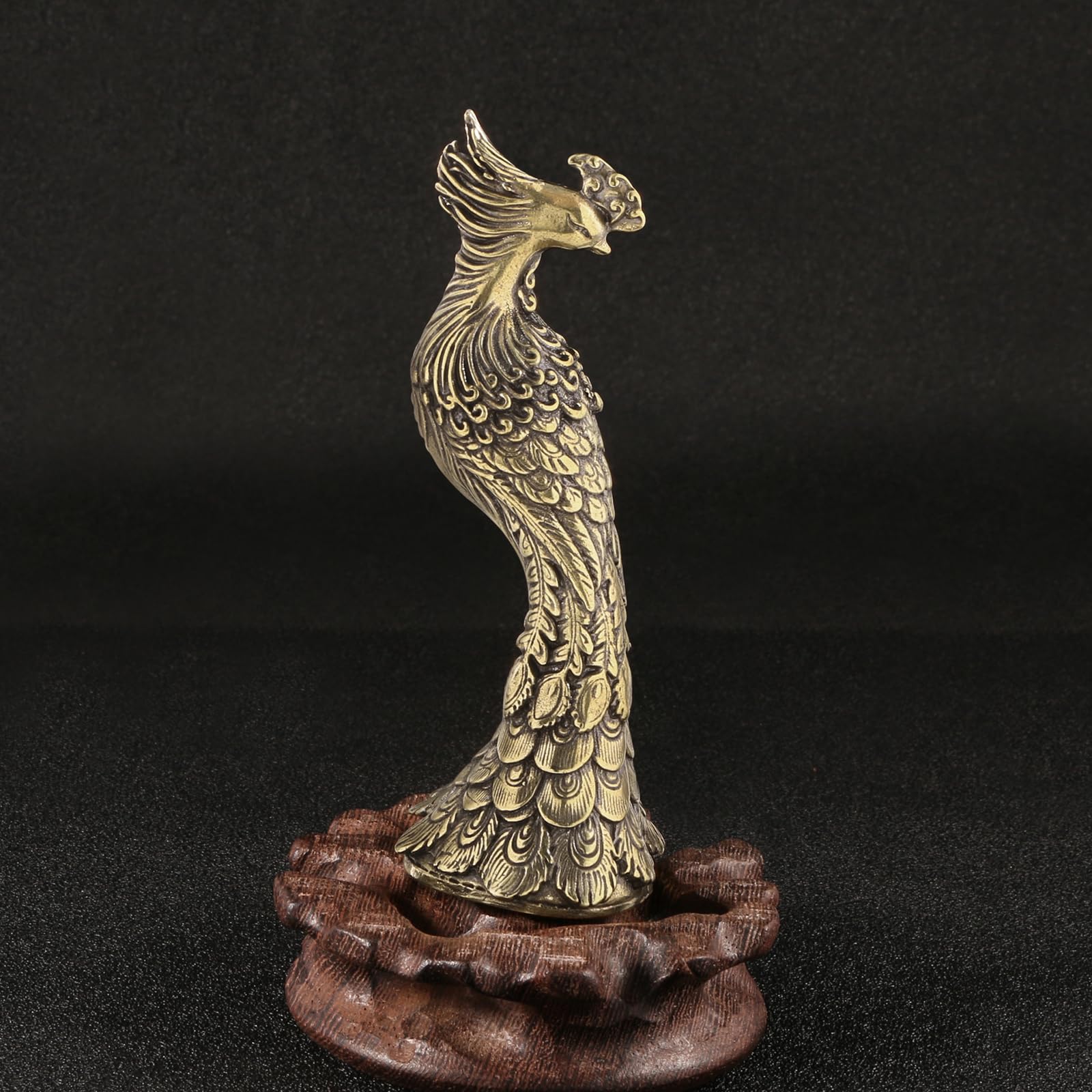 Estatuas de latón para decoración de interiores, figuras de animales