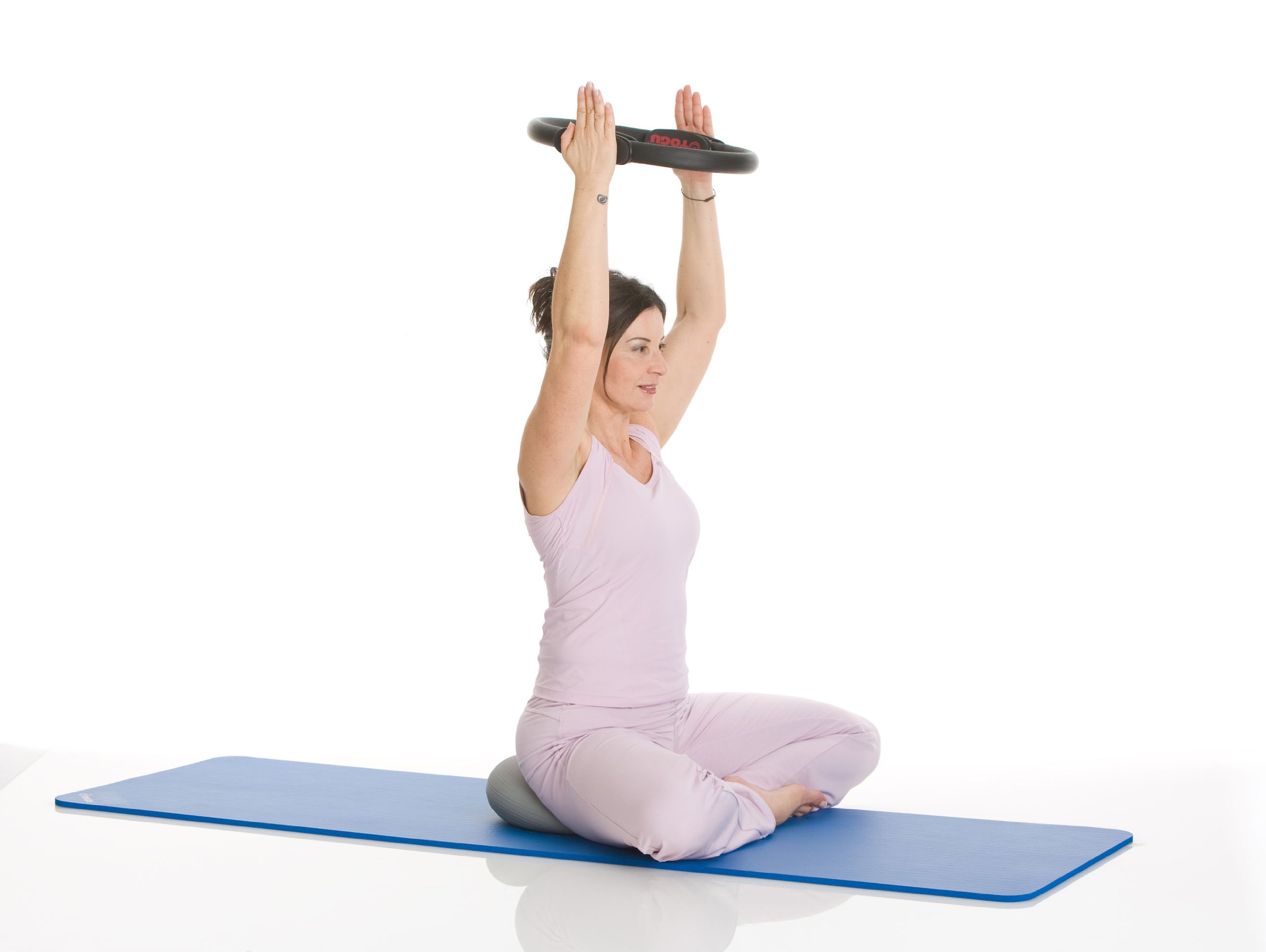 Togu Pilates Circle Premium, Schwarz, ca. 40 cm Durchmesser