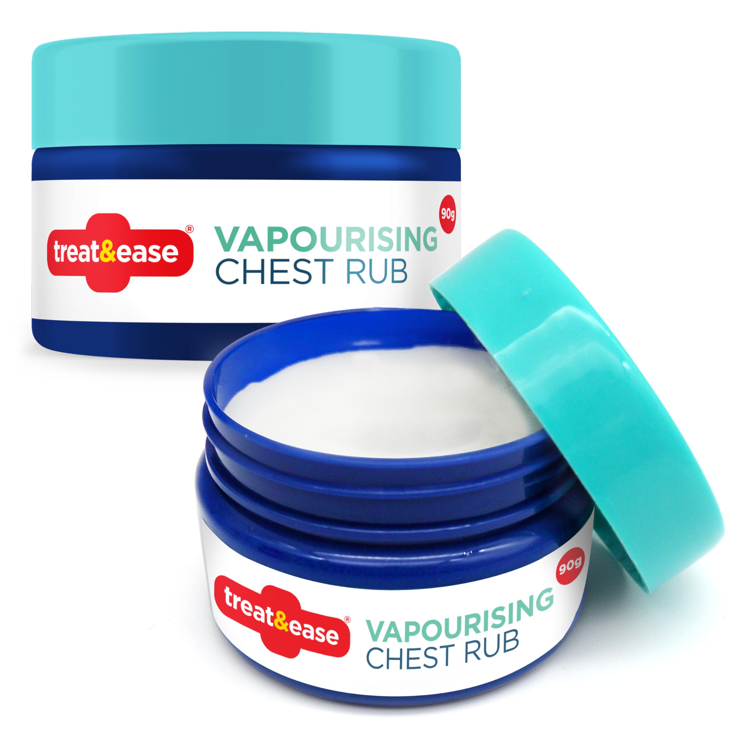 Sponsored Ad – 2pk Vapour Rub 180g Total - Menthol Chest Rub for Congestion Relief, Eucalyptus Balm for Clear Breathing, Soothe Sore Muscles & Relaxation, Great for Family Use & Night-Time Comfort