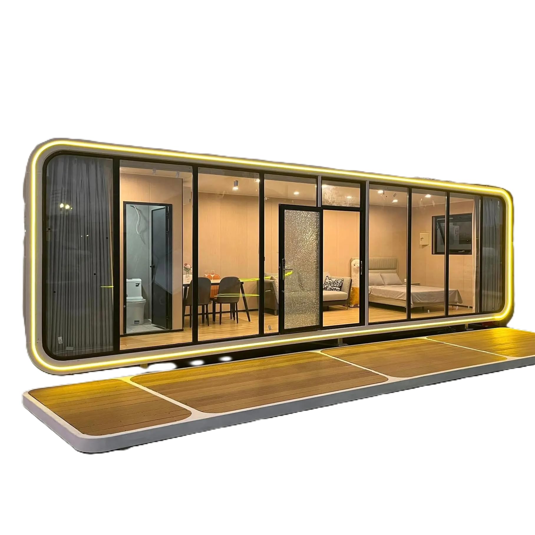 Design préfabriqué moderne de luxe