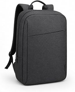 Mochila Casual Slim para Notebook até 15.6", Cinza, Antifurto, Reforçada, Escola, Faculdade, Trabalho, Viagem
