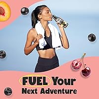 Vista 6 de ACE Recovery - Jugo antioxidante, bebidas energéticas para deportes, fruta real, colágeno natural, electrolitos, bebida antioxidante sin BPA, 6