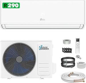 Kältebringer A+++ R290 Split Air Conditioner 12000 BTU (3.7 kW) – with Heating Function, WiFi & App, up to 60 m², Very Qui…