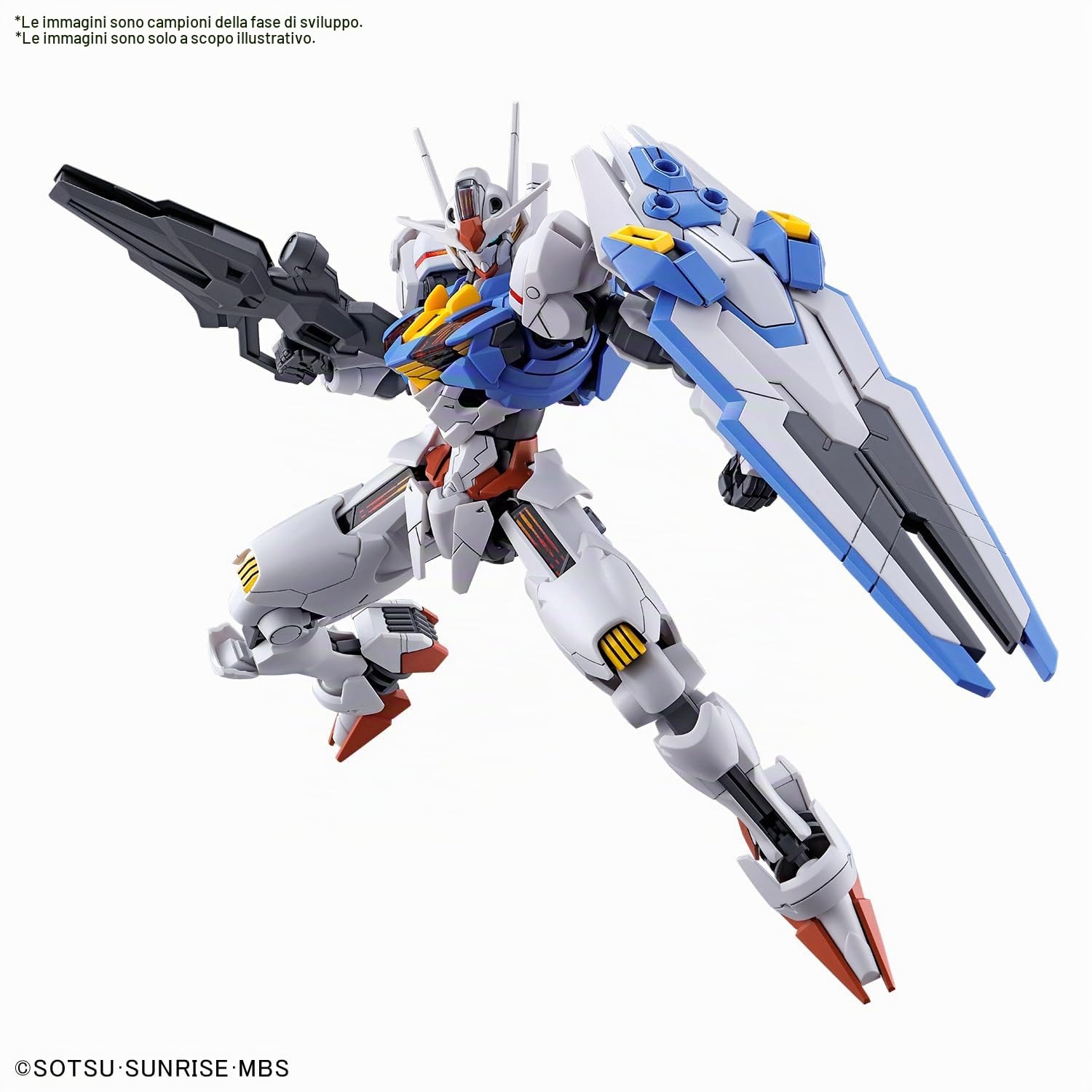 Bandai Hobby, Action figure Mobile Suit Gundam: The Witch from Mercury, #03 Gundam Aerial, Spirits HG 1/144.