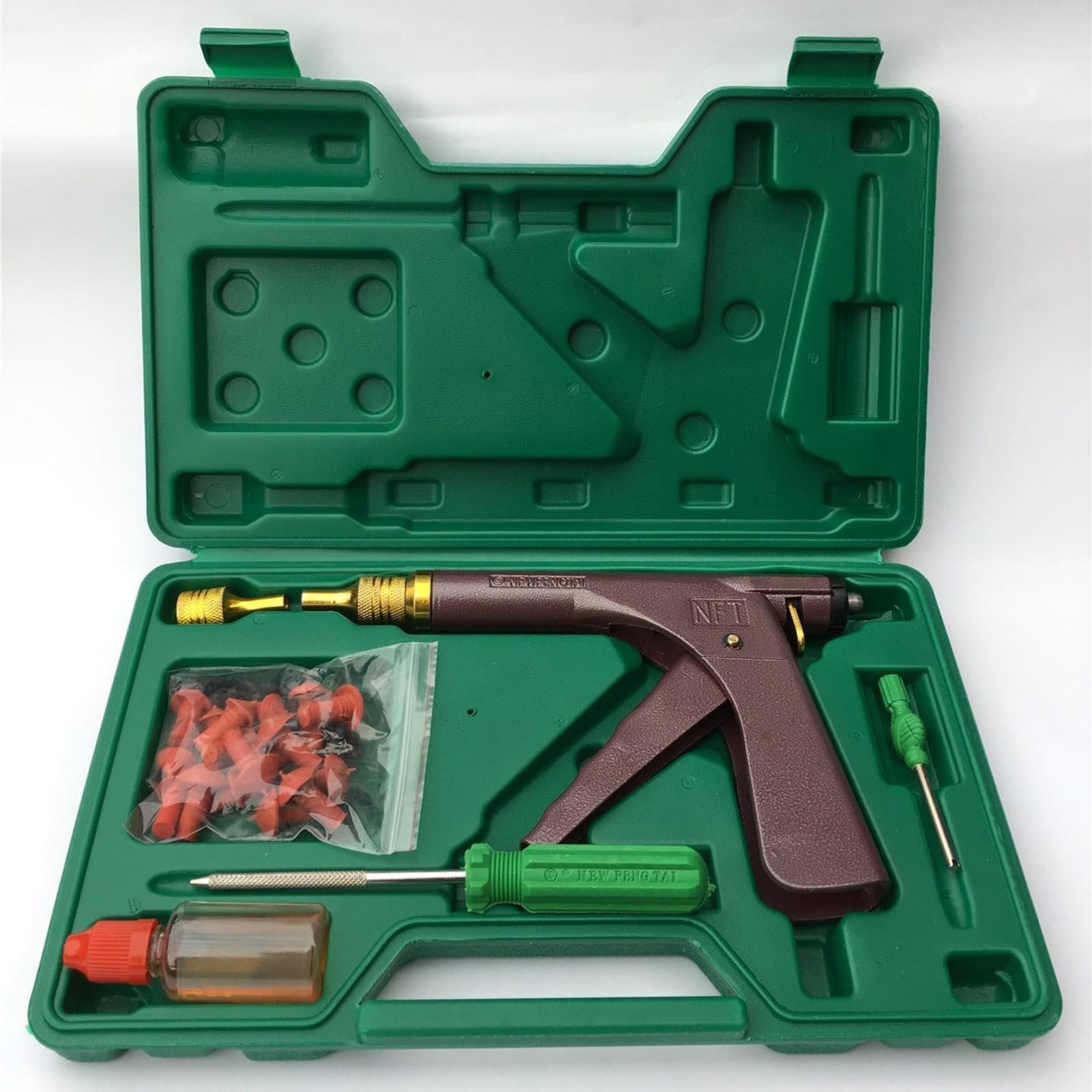 Reifendübel Reparaturset - Tubeless Reifenreparatur Reifenpunktion Reparaturset | Reifendübel Reparaturset Quick Fix Tool Pilzstopfen Kit Tragbare Tubeless Tire Punk Reparaturset