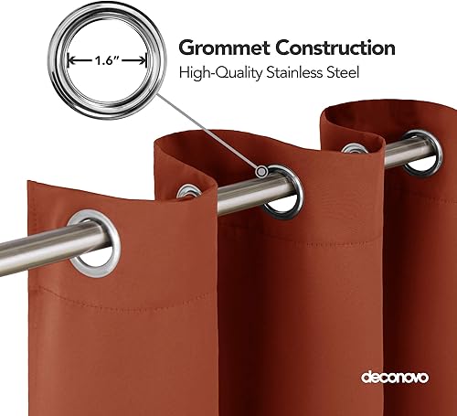 Miniatura 4 de Deconovo - Cortinas opacas (Blackout).