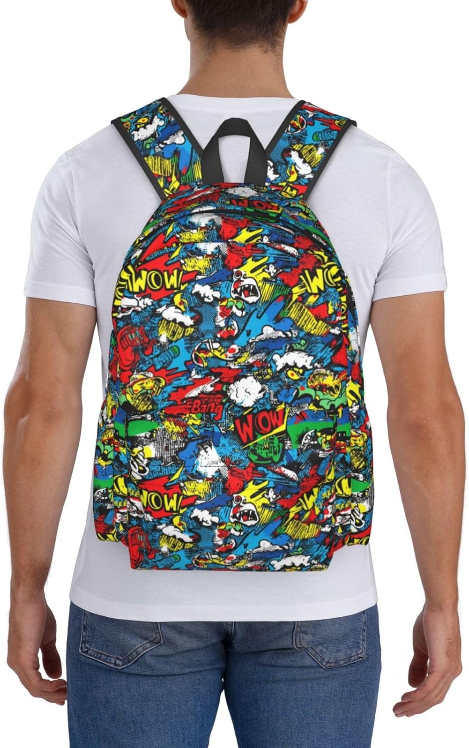 Retro 80s 90s Kids Backpack Large Capacity Children School Bag Casual Backpacks For Teen Boys Girls College - Image 8