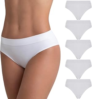 Kit 5 Calcinhas Sem Costura Microfibra Loba by Lupo Feminino Adulto