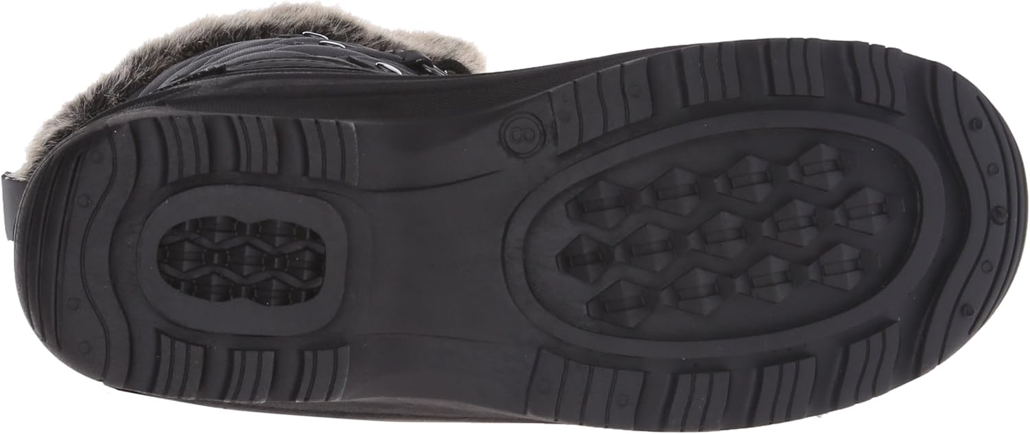 Tundra Boots Women's Augusta, Black/Grey