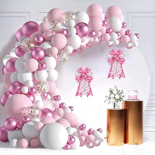 Miniatura 5 de 2 lazos de concientización sobre el cáncer de mama para corona, lazos de corona de animación para concientización sobre el cáncer de mama, lazos