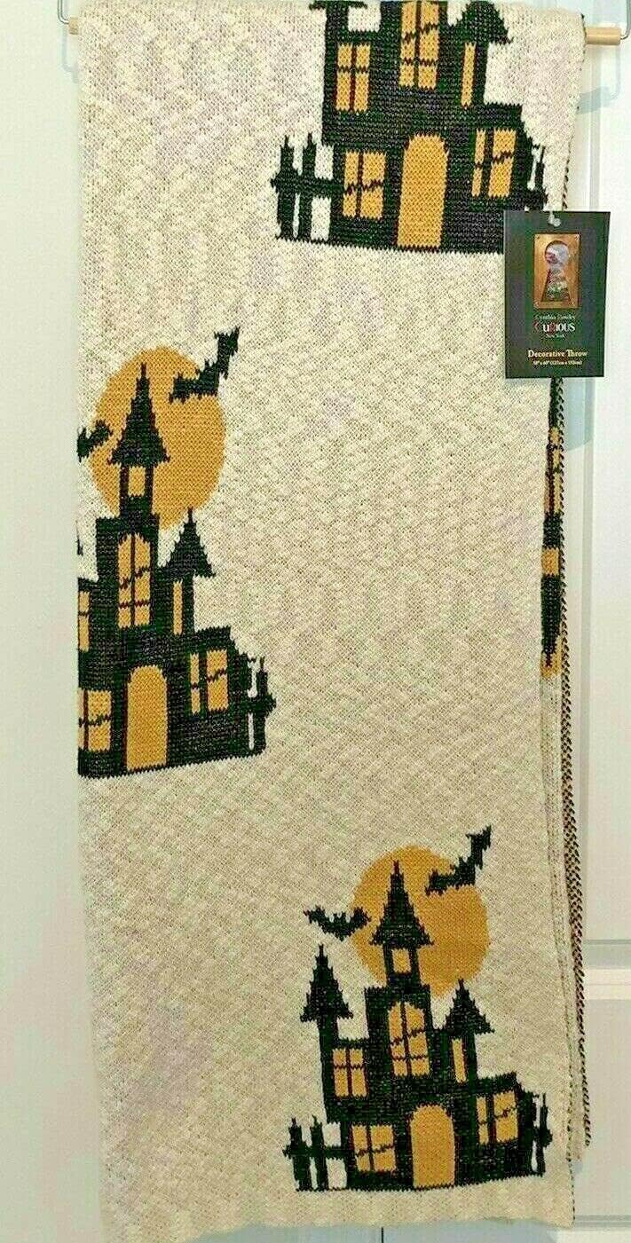 Cynthia Rowley Curious Collection Halloween Haunted Houses