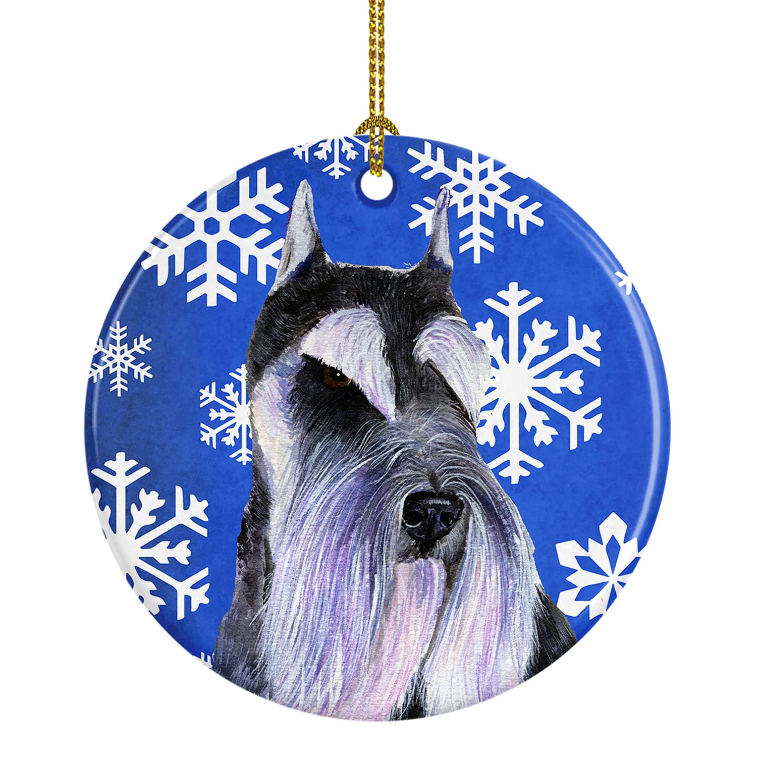 Décoration de Noël en céramique de haute qualité aux finitions artistiques