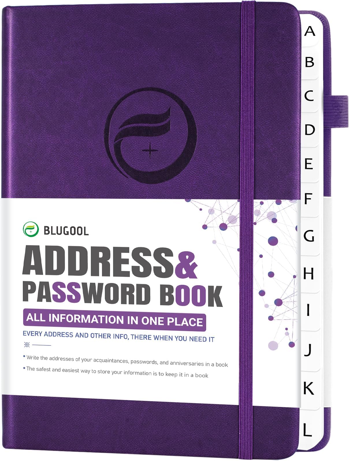 Telephone Address & Birthday Book with Tabs, Address Log