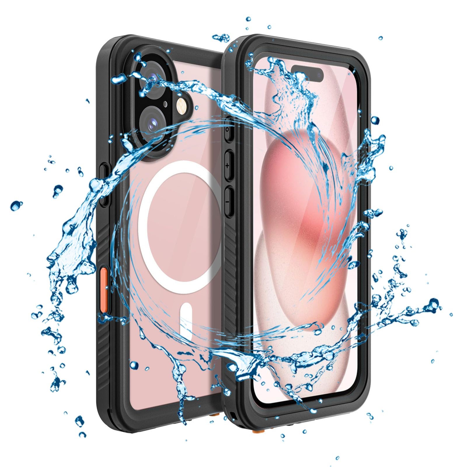 Coque étanche pour iPhone 16 protégeant des chutes et de l'eau IP68 - 8