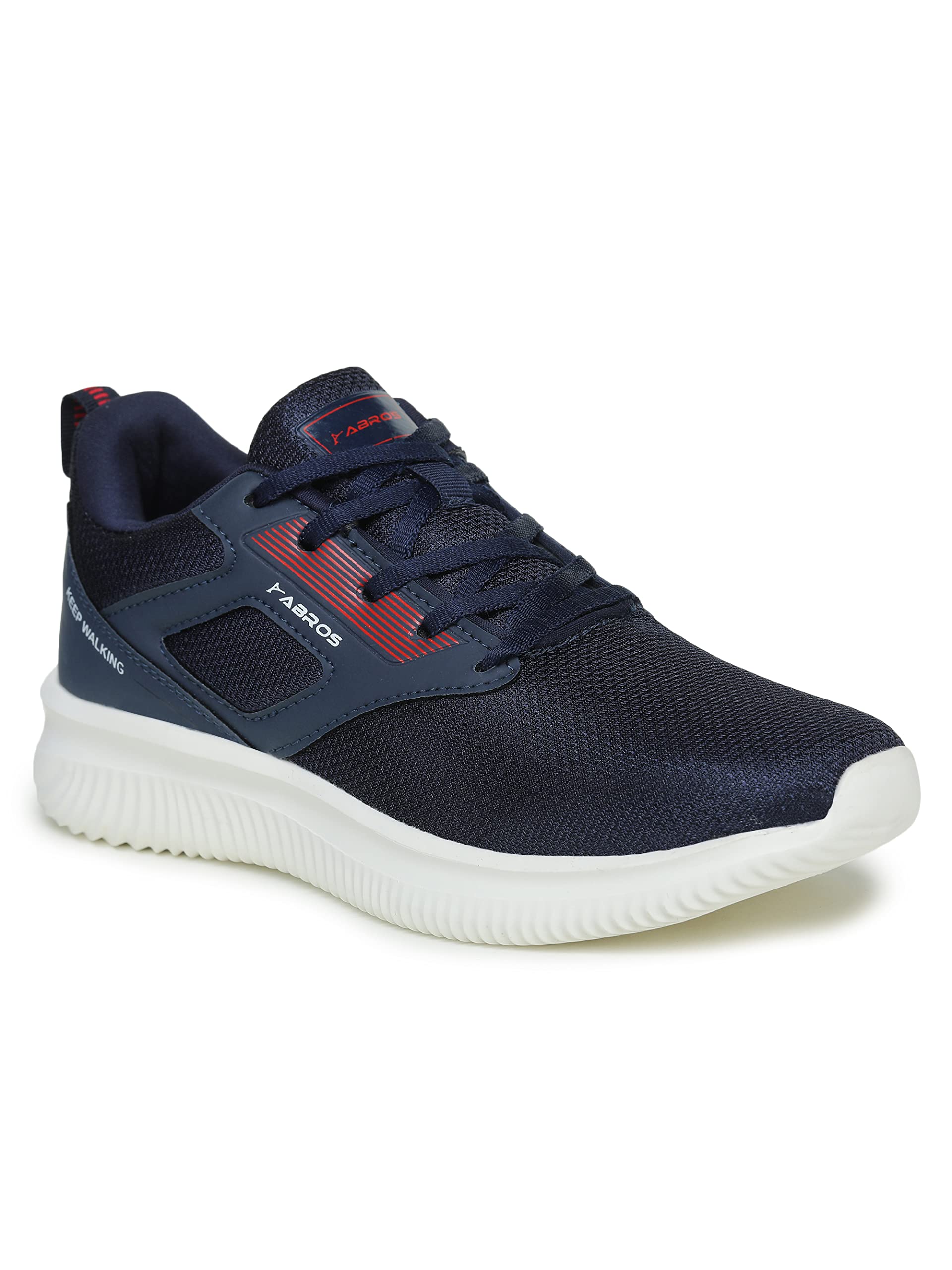 ABROS ASSG0149N Mens Sports Shoes -Navy/Red -9UK (B09Y4NCPTX) Amazon Price History, Amazon Price Tracker