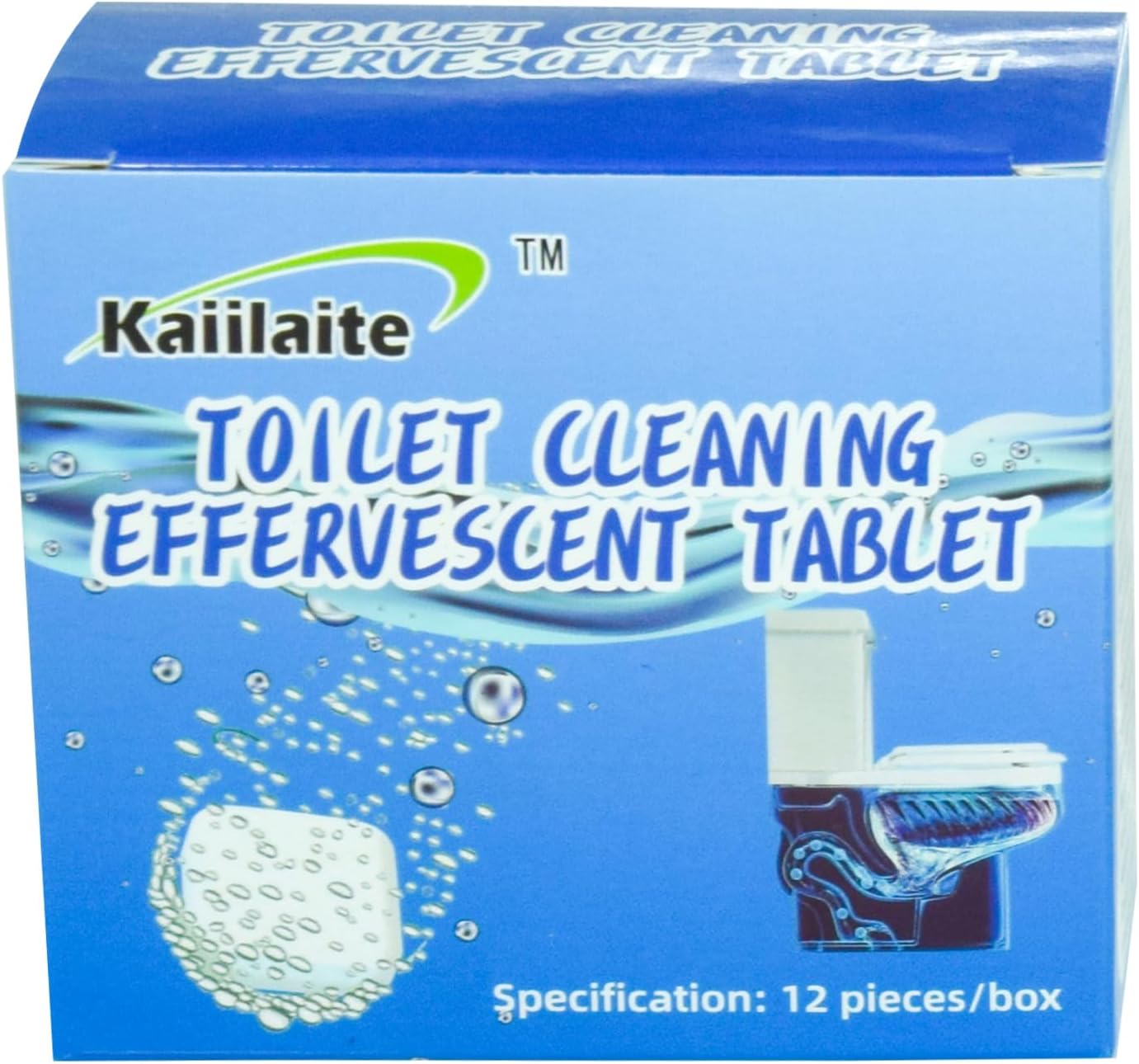 "Efficient Toilet Cleaner Tablets for a Sparkling Clean Bowl 12