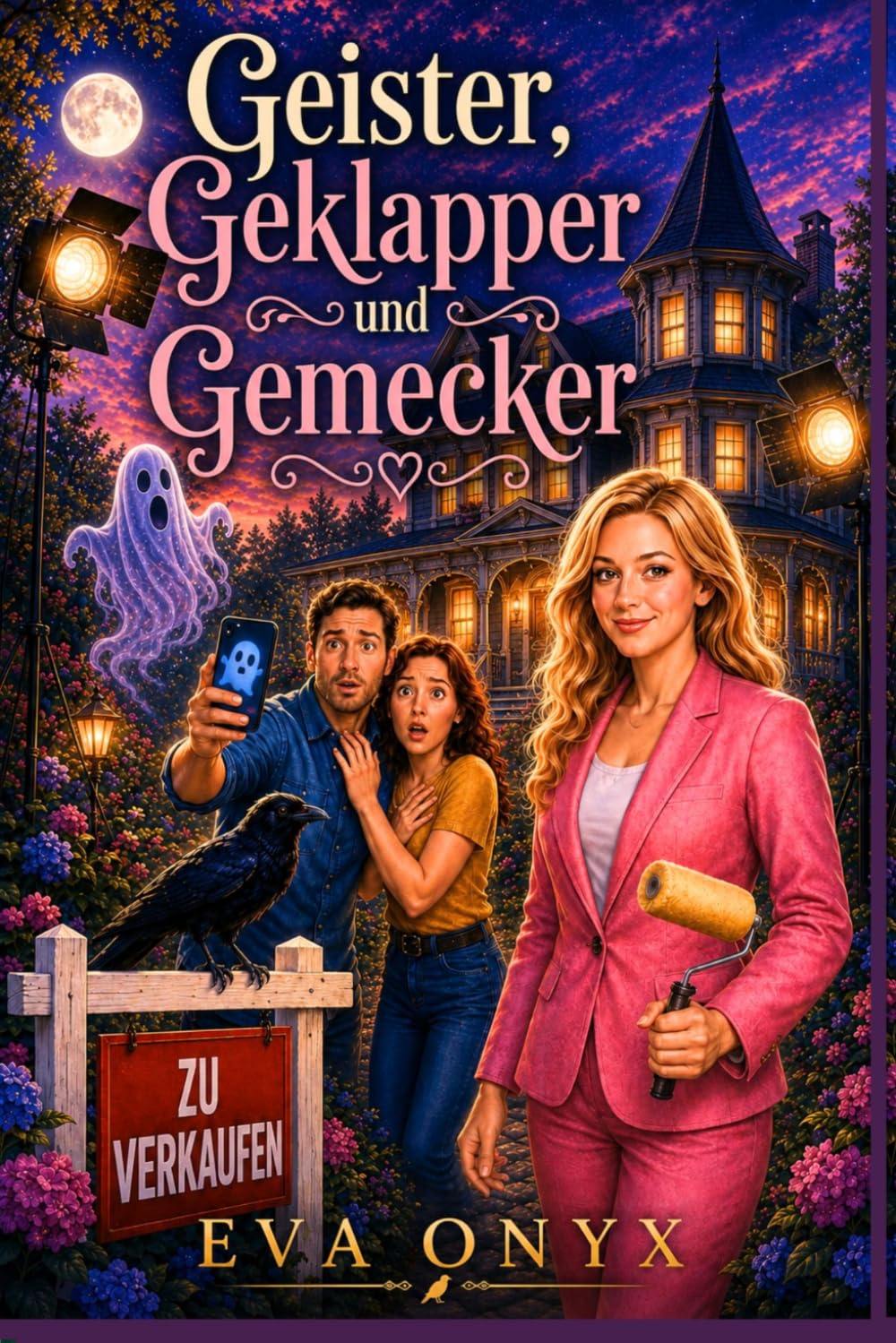 Geister, Geklapper und Gemecker: Geister-Cosy-Krimi (Die Geistermaklerin)