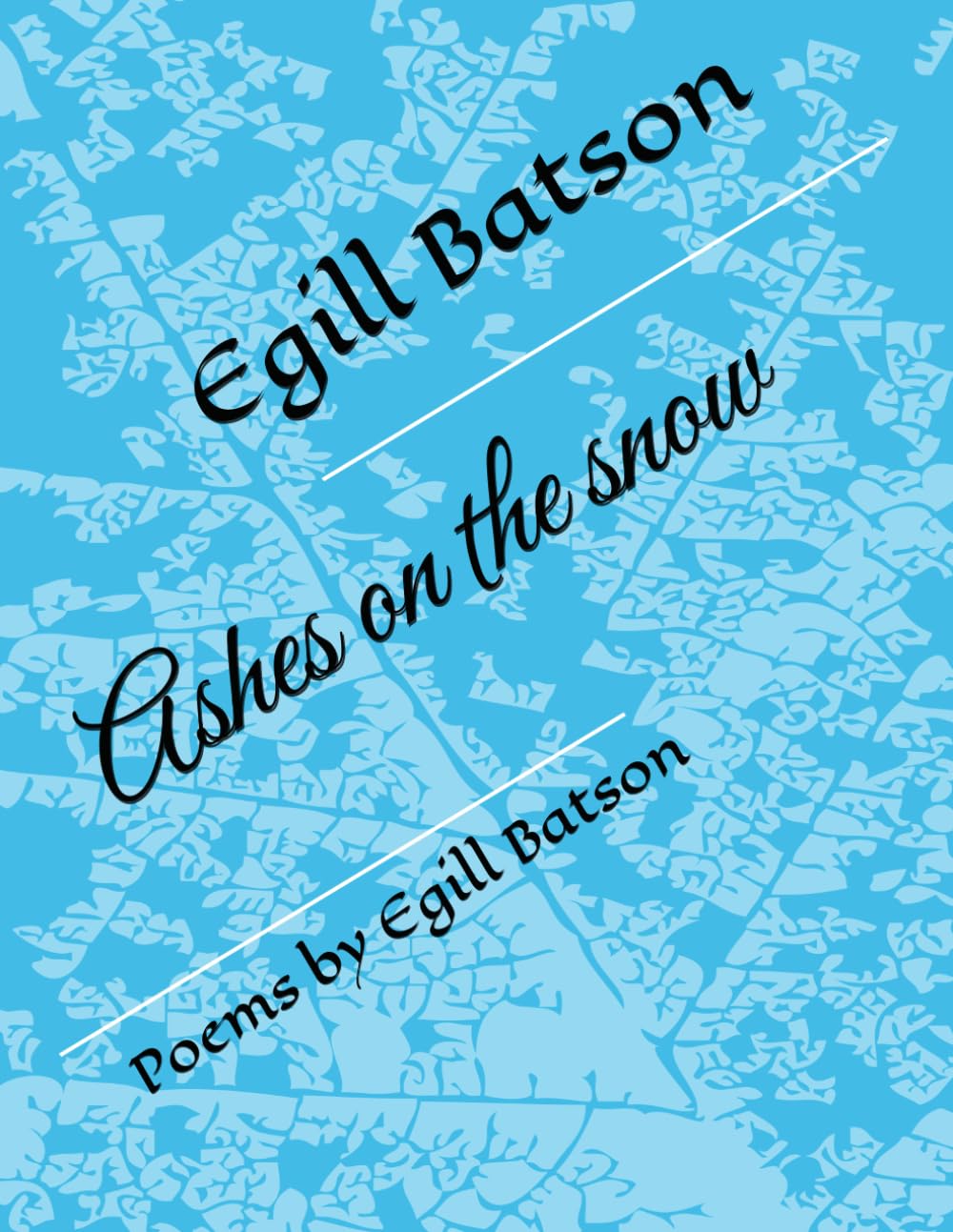 Ashes on the snow: Poems by Egill Batson
