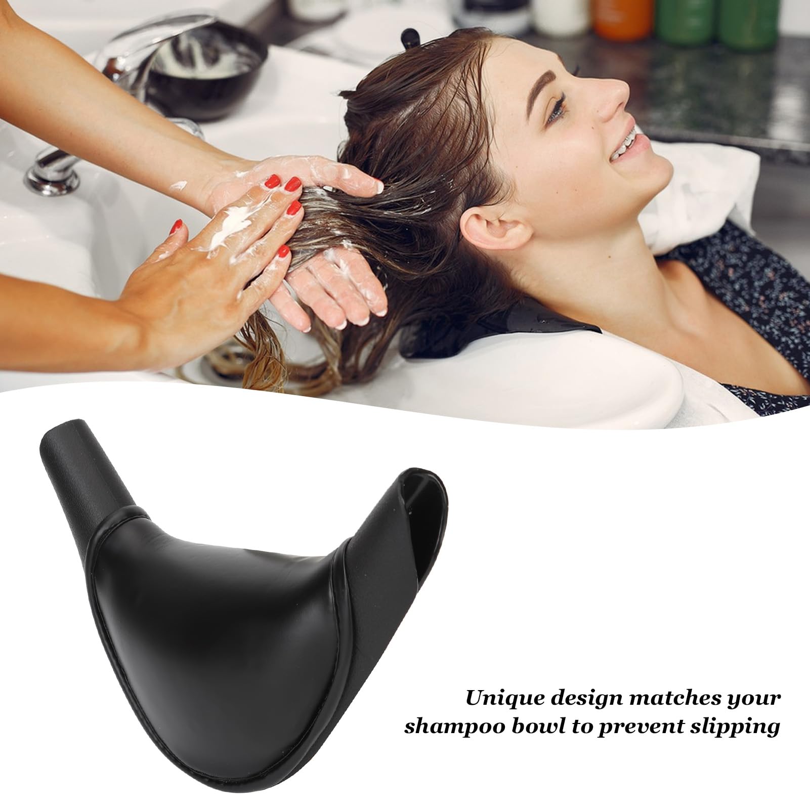 Almohada para el Cuello para Lavado de Cabello, Almohada para el Cuello con Cuenco para champú para el Cabello de Salón, Cojín para el Cuello con Cuenco para champú, Almohada