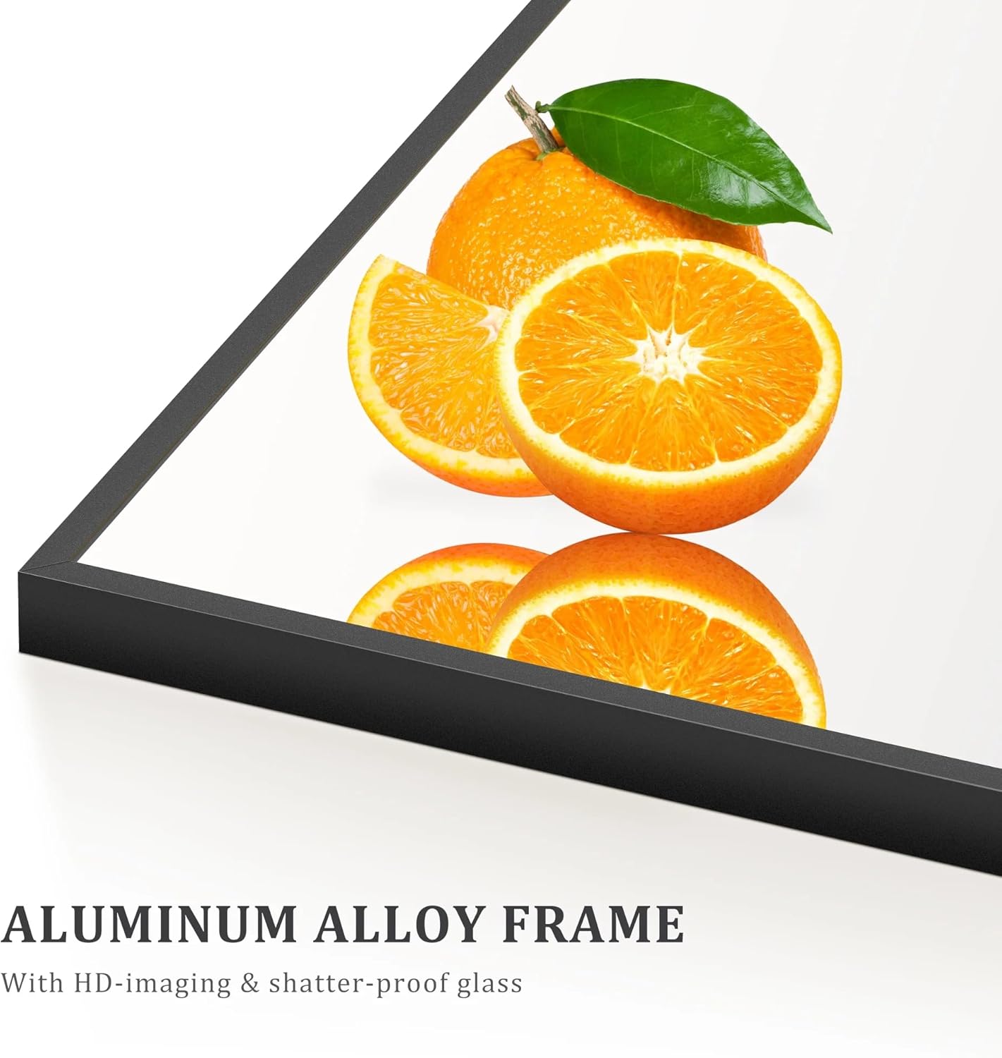 Arched Full Length Floor Mirror with Stand, Black Metal Frame, 59x16 Inch, Modern Standing Mirror, Wall Mount or Freestanding