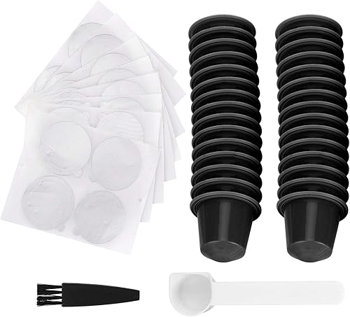 Miniatura 1 de Cápsula de café Juego de cápsula de café desechable para cápsulas de café desechables Shell Café en polvo Kit de taza de filtro de suministros de