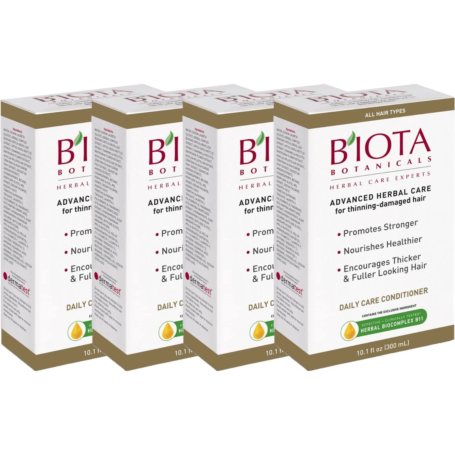 Herbal Conditioner 10.1 oz (300ml) ((Pack of 4))