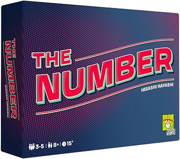 The Number Party Game - لعبة إستراتيجية الأرقام سريعة الخطى، لعبة عائلية ممتعة للأطفال والكبار، الأعمار 8+، 3-5 لاعبين، 15 دقيقة من وقت اللعب، من إنتاج Repos Production