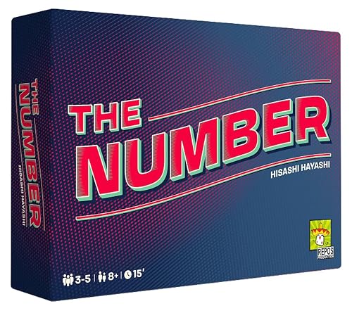Juego de fiesta The Number,Divertido juego de mesa de estrategia de engañar y tomar riesgos,Tiempo promedio…