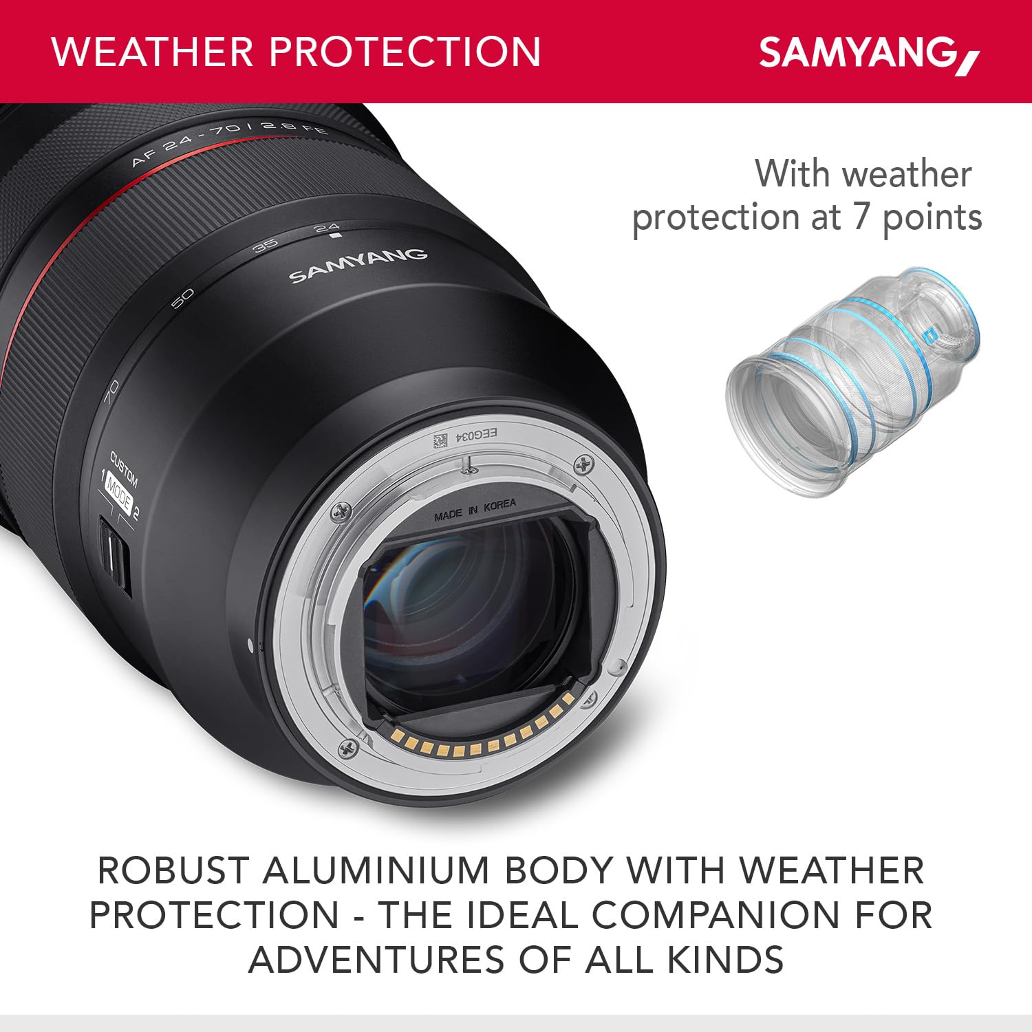 Samyang AF 24-70mm F2.8 Autofocus Lens for Sony FE: Amazon.co.uk