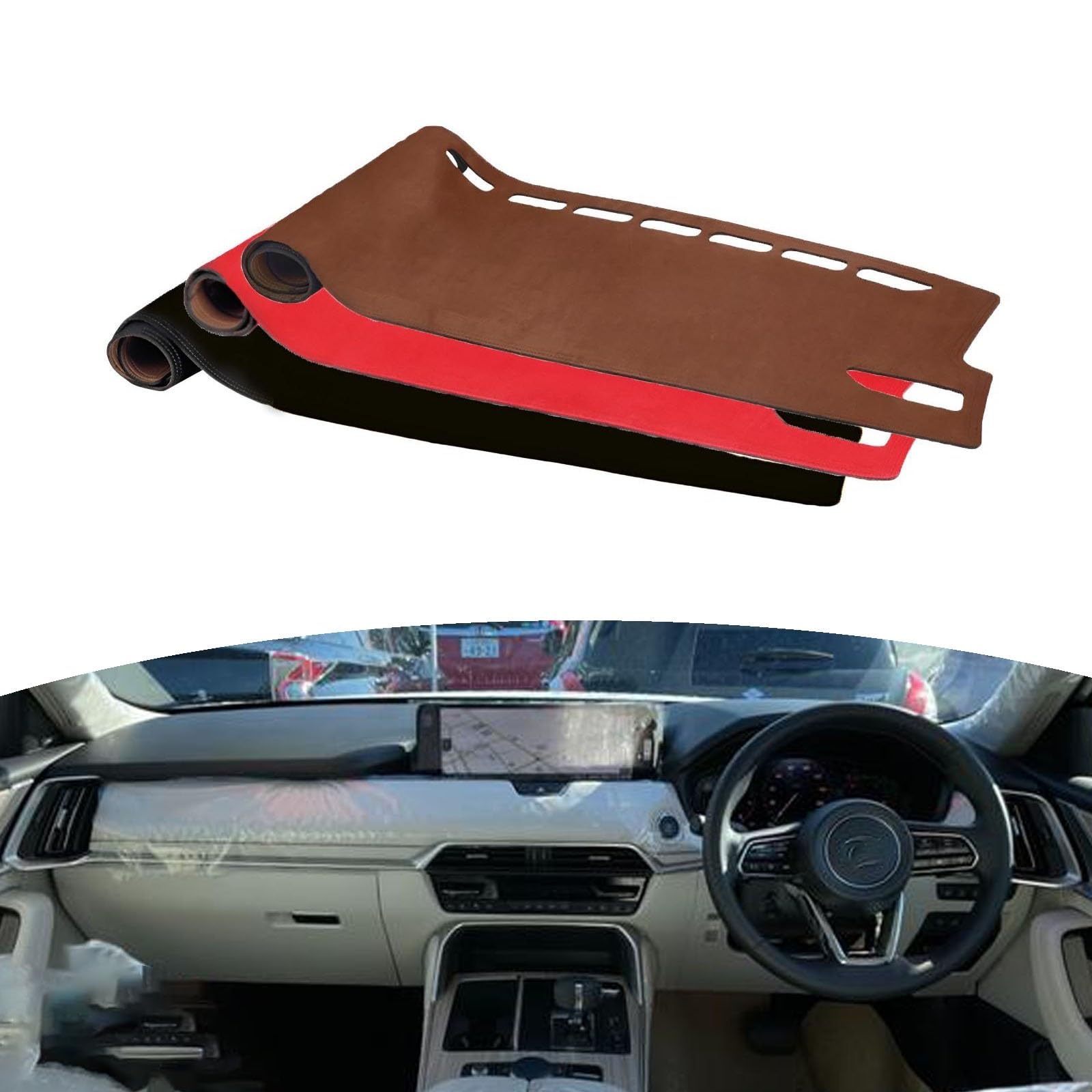 Amazon.co.jp: Coeokss ダッシュボードマット に適用 マツダ CX-60