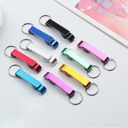 Miniatura 5 de 5 llaveros personalizados para abridor de botellas, recuerdos de boda a granel con logotipo grabado, texto personalizado, abrebotellas de latas de