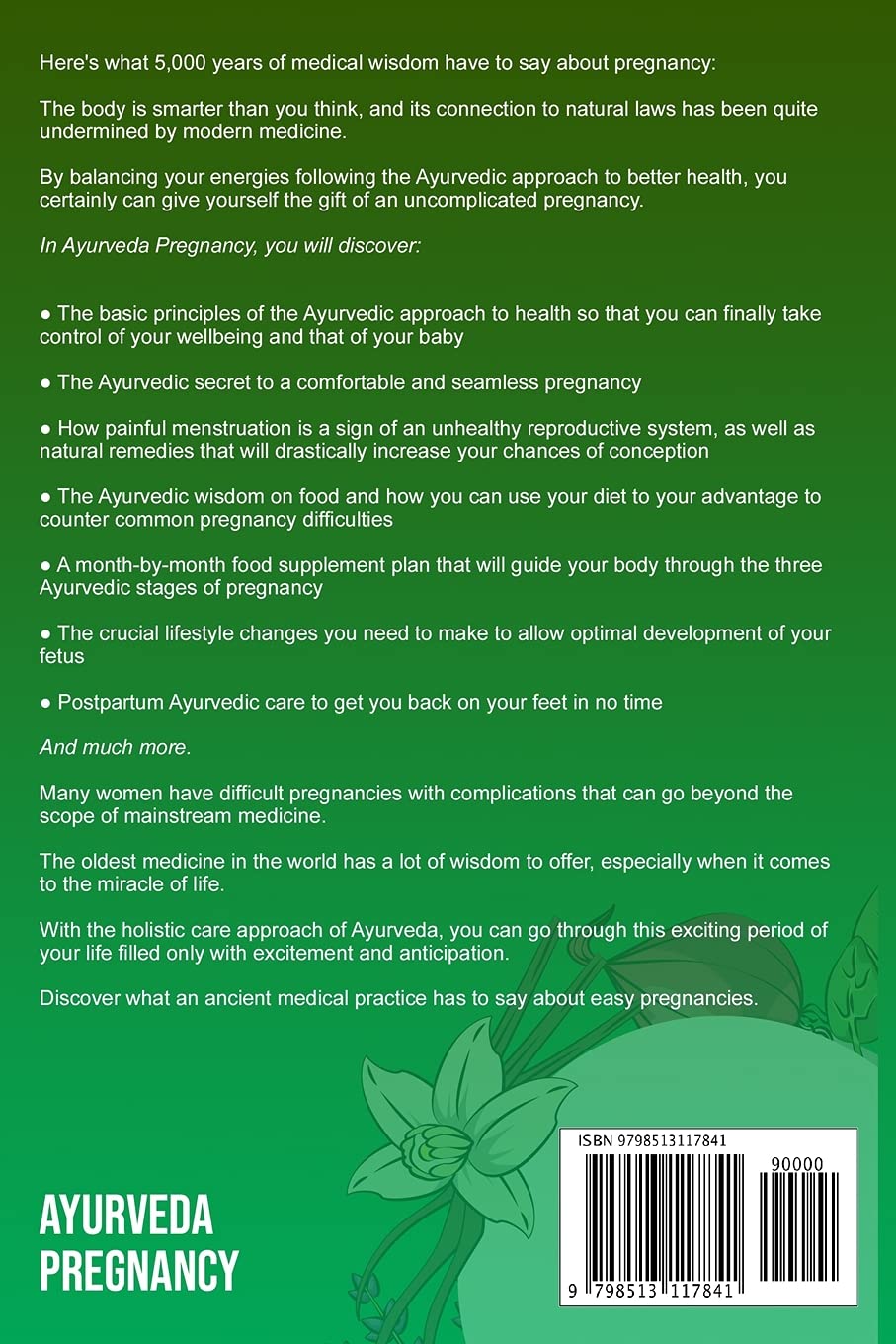 Ayurveda Pregnancy: Using Ayurveda for Optimal Pregnancy Health and Postpartum Recovery