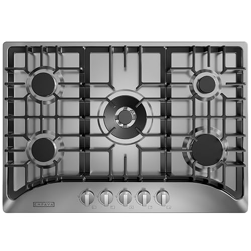 Empava 30 Inch Gas Cooktop with 5 World Class Made