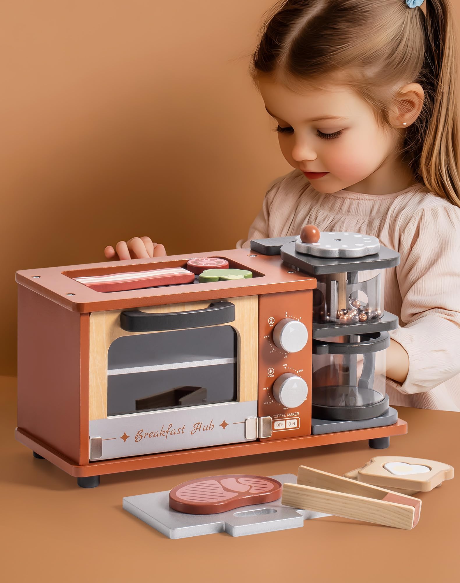 Milisten Pain Jouet Machine à Pain Pour Garçon Fille Jouet De