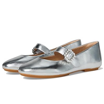FitFlop Delicato Crystal buckle Leather Mary Janes Women
