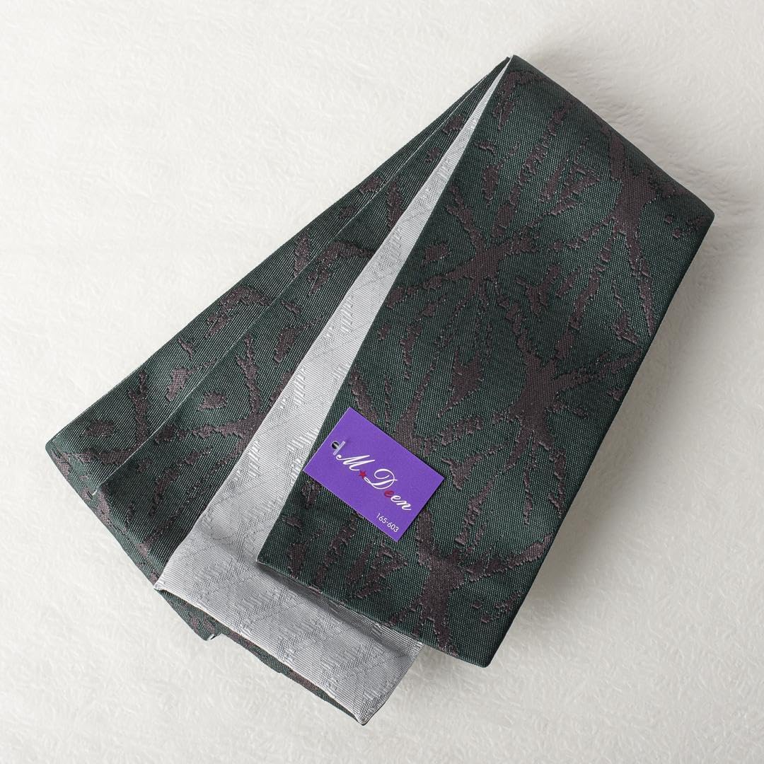 科布 夏 名古屋帯 二部式 型絵染め 極上 逸 ガード加工.5wt 染張場」型