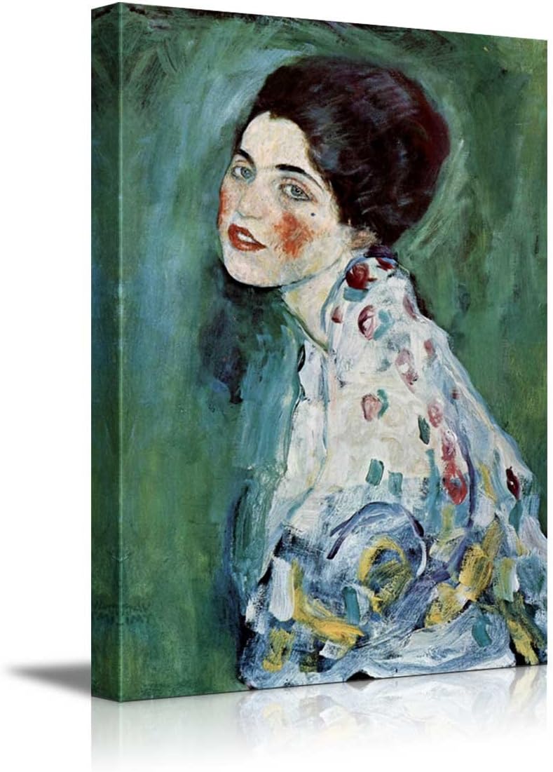 wall26 Bauerngarten by Gustav Klimt - Austrian Symbolist Painter - Canvas Art Home Art - 16x16 inches