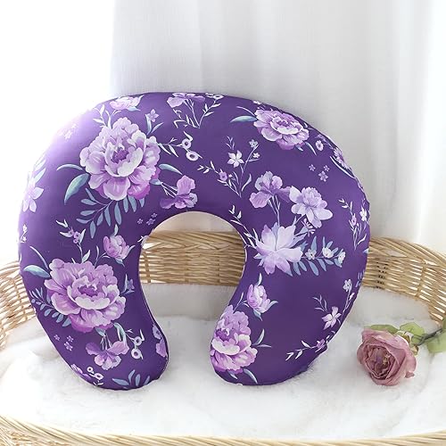 Miniatura 7 de Funda de almohada de lactancia, funda de almohada de lactancia materna para bebés, niñas y niños, funda de almohada de lactancia elástica suave para