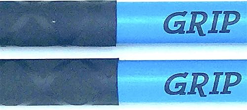 Miniatura 4 de Baquetas antideslizantes azules de 13 pulgadas de largo para niños, ideales para todos los ejercicios de batería, cardio, fitness, aeróbicos y