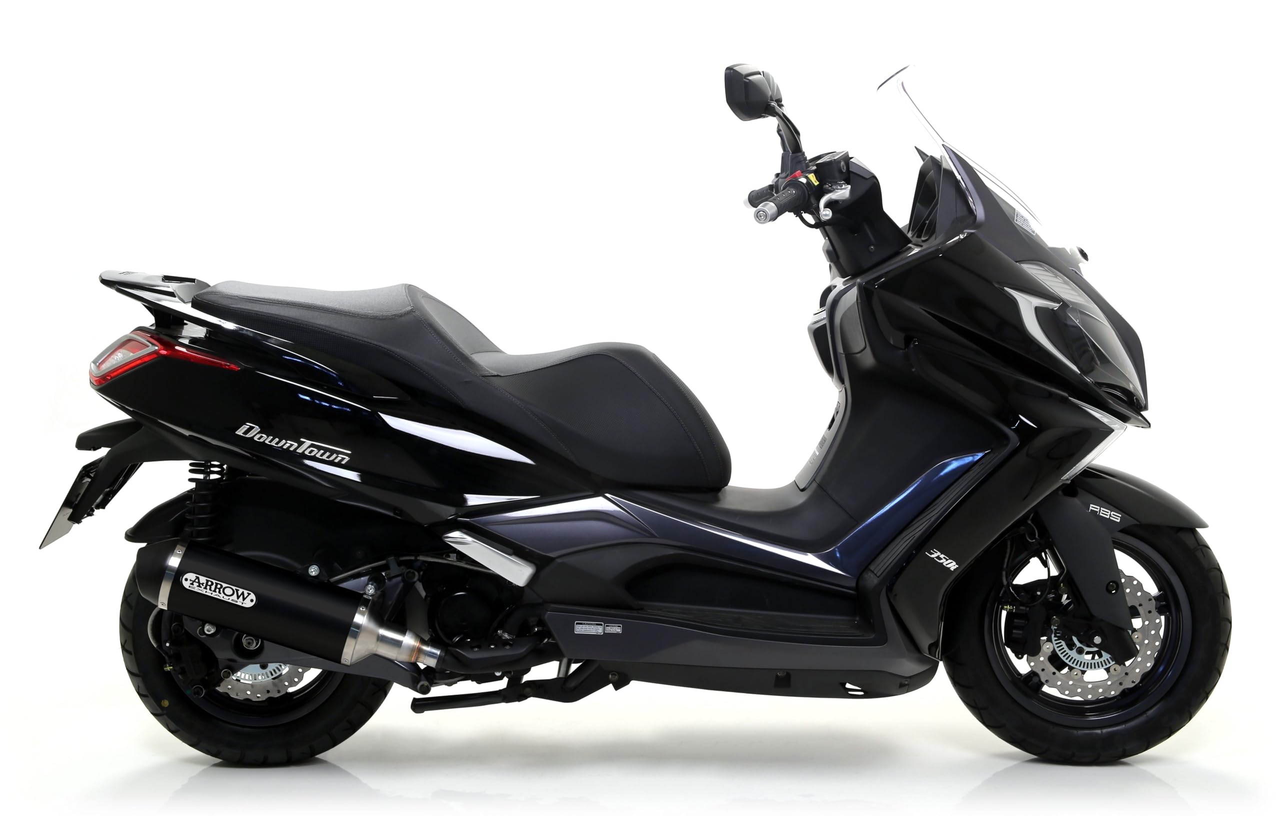 ARROW MARMITTA OMOLOGATA URBAN ALLUMINIO DARK KYMCO DOWNTOWN 350 '16/19 RIC.ARROW